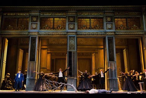 Royal Opera House, Petar Iljič Čajkovski, Evgenij Onjegin, dir. Robin Ticciati, red. Kasper Holten, foto: © ROH / Bill Cooper