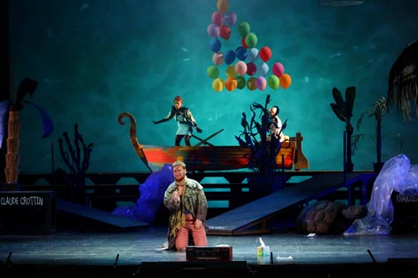 28. Muzički biennale Zagreb, Muzička akademija, Akademija dramske umjetnosti, Akademija likovnih umjetnosti, Tekstilno-tehnološki fakultet, Hrvatsko narodno kazalište u Zagrebu: Boris Papandopulo, Madame Buffault, dir. Mladen Tarbuk, red. Dora Ruždjak Podolski, foto: © Mirko Cvjetko