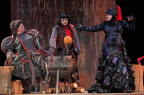 Hrvatsko narodno kazalište Ivana pl. Zajca Rijake: Ivan Josip Skender, Šuma Striborova, dir. Nada Matošević Orešković, red. Ozren Prohić